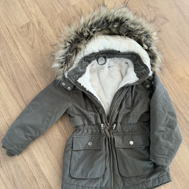 Winterjacke Mädchen, Grösse 116