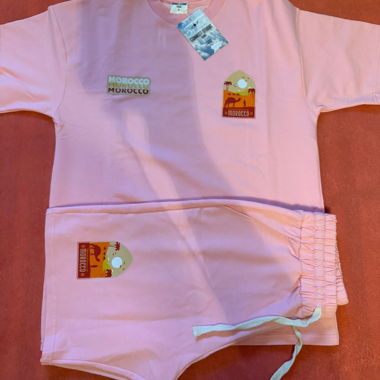 Completo Marocco rosa