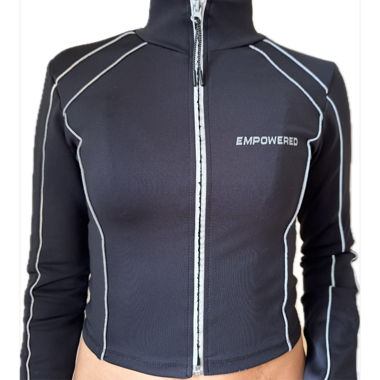 Giacca sportiva nera