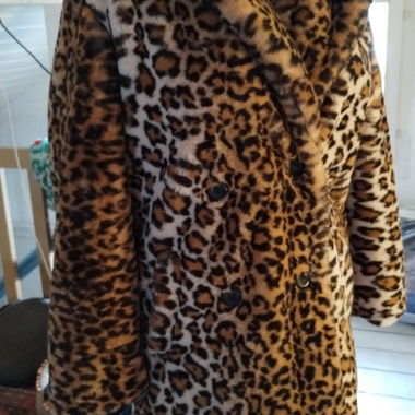 Leopard coat