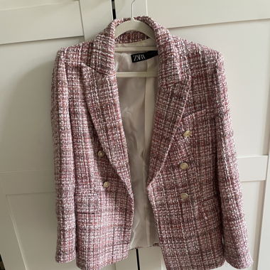 rosa tweed blazer
