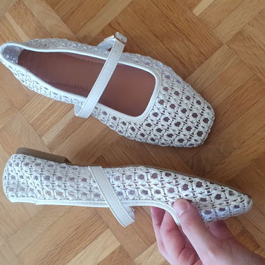 Ballerine Mary Jane bianche