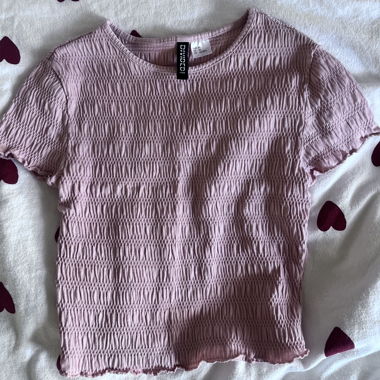 Haut bandeau triangulaire rose