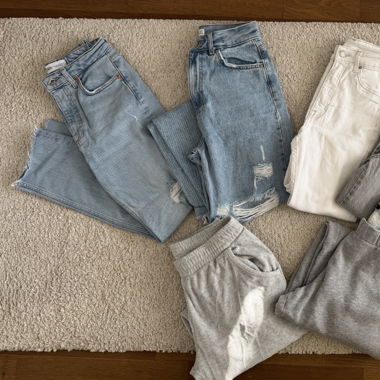 4 Jeans Hosen & 2 Trainerhosen-Set, SUPER ANGEBOT 
