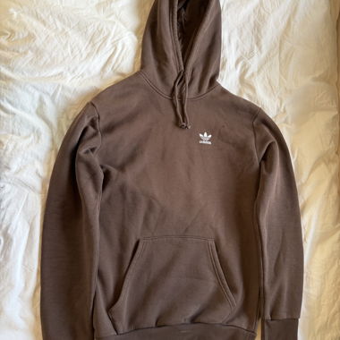 Sweat à capuche Adidas marron