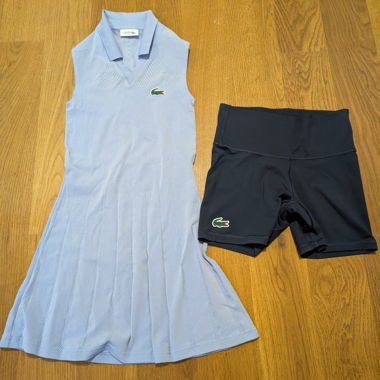 Lacoste Sport tennis dress & shorts