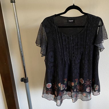 Bluse von Desigual, Gr. XL