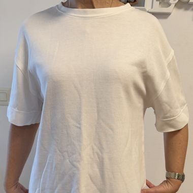 Robe T-shirt Zara blanche M