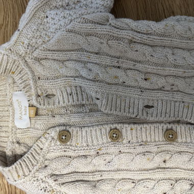 Cardigan baby Manor