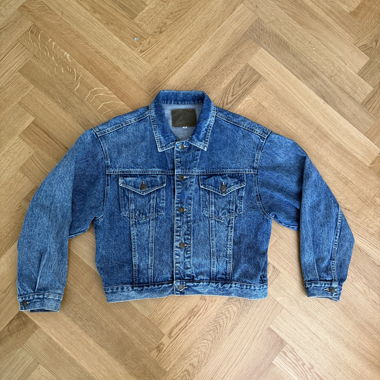 Veste en jean courte