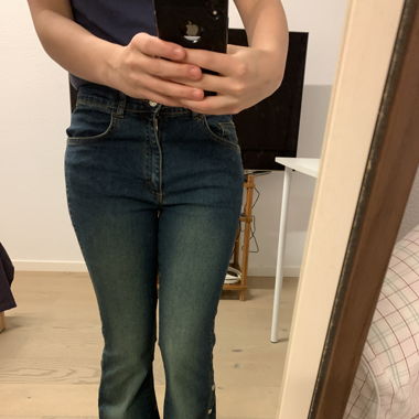 Flared jeans