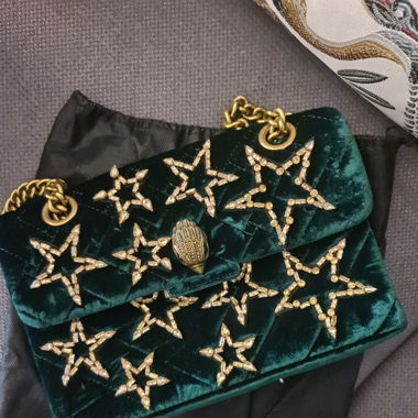Kurt Geiger - L.E. Velvet Cross Body Bag