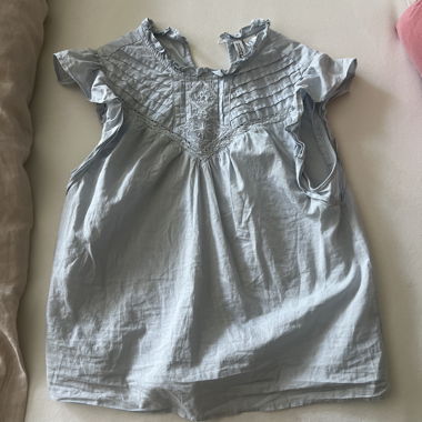 Baby Blue Blouse Stockholm-style
