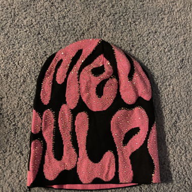 Pink hat