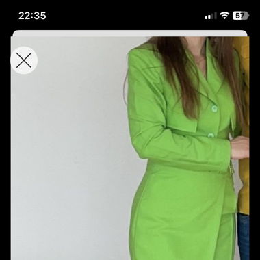 Kostüm 2-teiliges schickes Blaser und Rock-Outfit