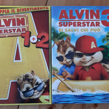 DVD Alvin Superstar 1, 2 und 3 in IT/EN
