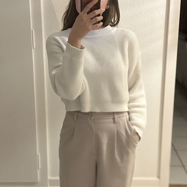 Maglione bianco Zara
