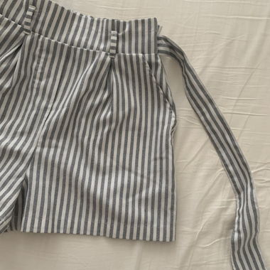 Short rayé