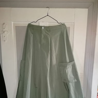 parachute maxi skirt