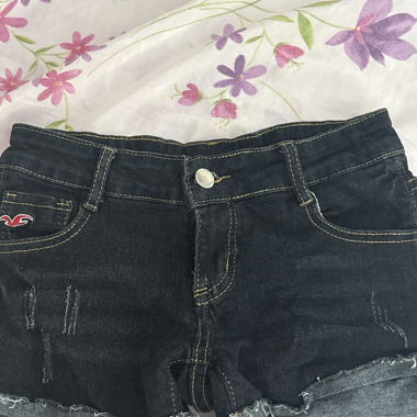 Tiefer Hüfthose Mini-Short