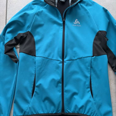 Veste cyclisme Odlo bleue