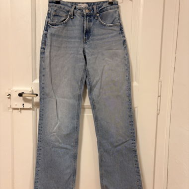 blaue Hose von Zara
