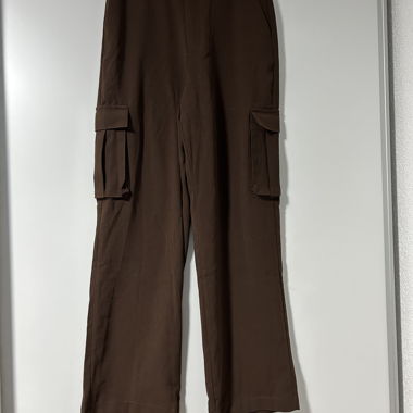 braune Stoffhose
