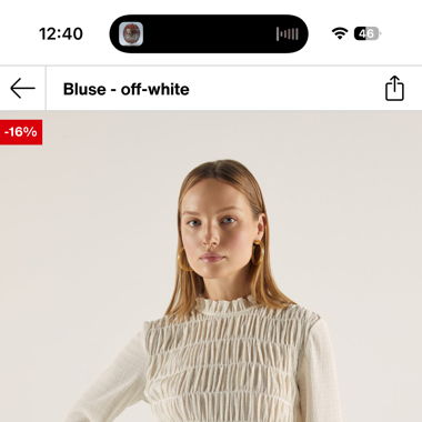 ruffled top