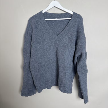 Maglione NEXT Blu con scollo a V
