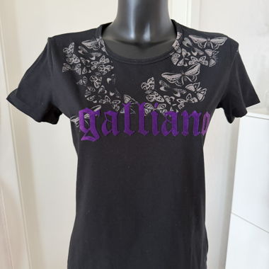 Galliano butterfly T-shirt