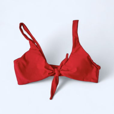 Roter Bikini-Top (Neu)