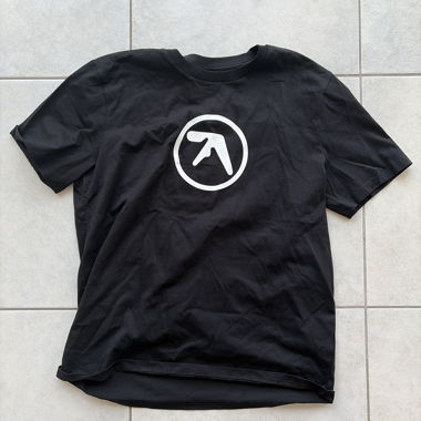 T-shirt Aphex Twin à logo noir