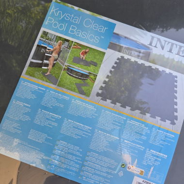 Tapis de protection de sol pour piscine