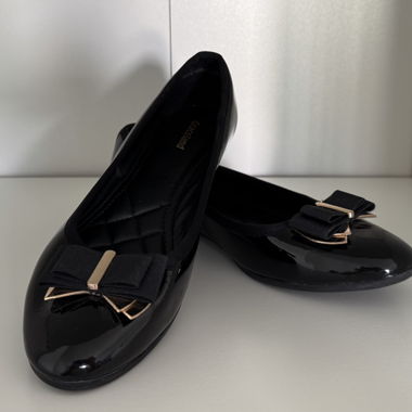 Schwarze Ballerinas