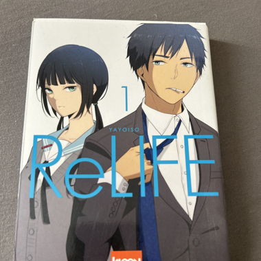Manga Relife tome 1 couleur