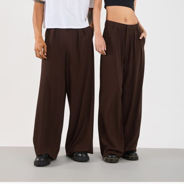 Pantalon beige sur mesure