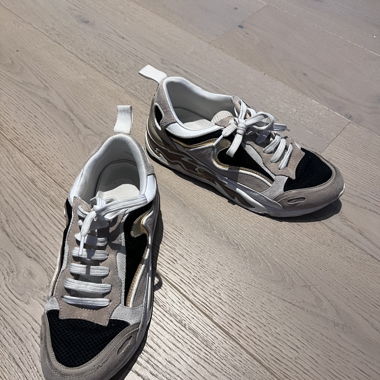 Sandro flame sneakers beige