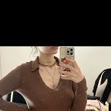 Langarmshirt mit Kragen