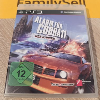 PS3 ALARM FOR COBRA 11 - THE SYNDICATE (CIB)