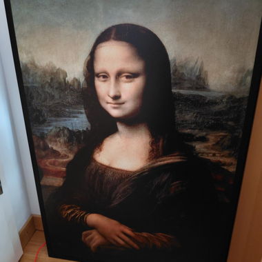 Virgil Abloh MonaLisa Lightbox