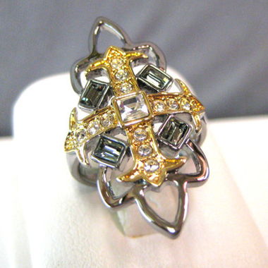 Swarovski Schwert-Ring
