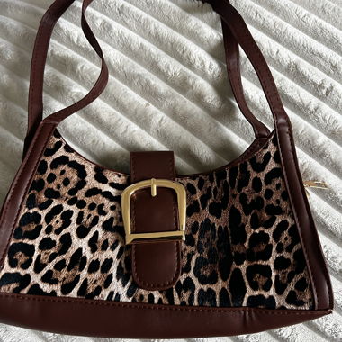 Sac bandouliere leopard