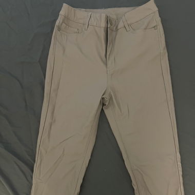 Bequeme Lederjeans