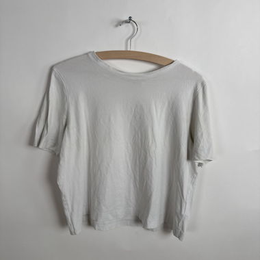 T-shirt blanc à manches longues Weekday