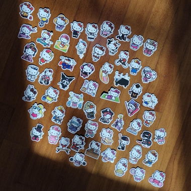 Hello Kitty Stickers Kleber 60 Stück