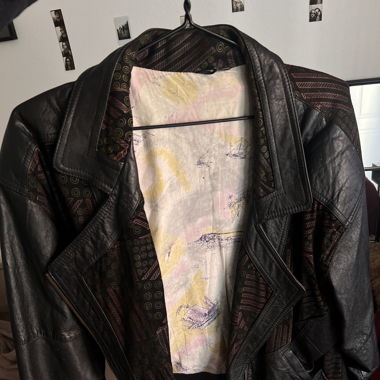 Lederjacke