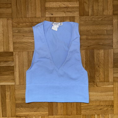 crop top blu