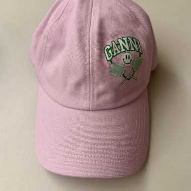 GANNI pinke Cap