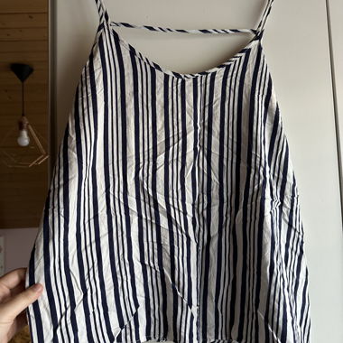 Top spaghetti chicorée XL