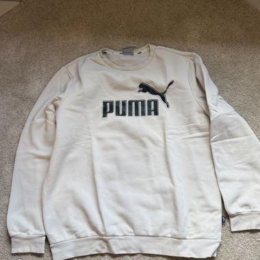 White Puma Sweatshirt
